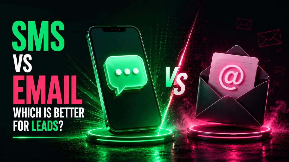 SMS vs Email Lead Follow-Up: Conversion Comparison Report Released