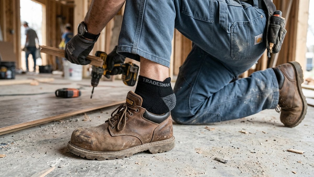 Tradesman No-Show Socks 2026: Why Low-Profile Work Socks Are Gaining Attention