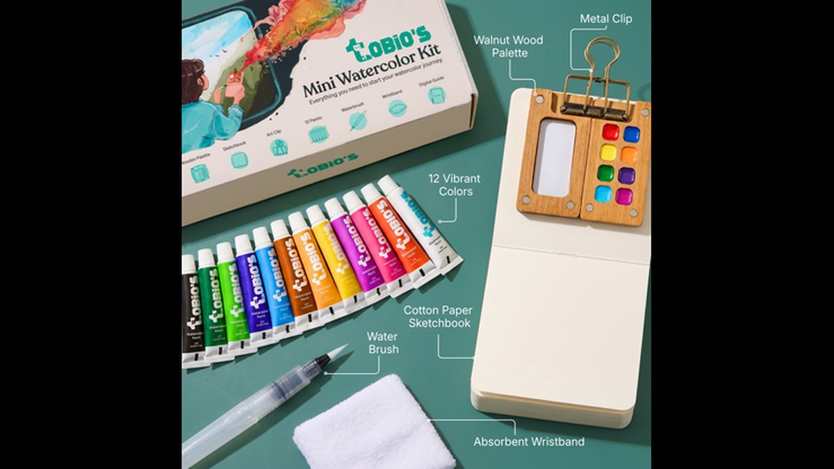 Watercolor Kits for Beginners & Portable Paint Sets: Comparison Guide Released
