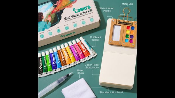 Watercolor Kits for Beginners & Portable Paint Sets: Comparison Guide Released