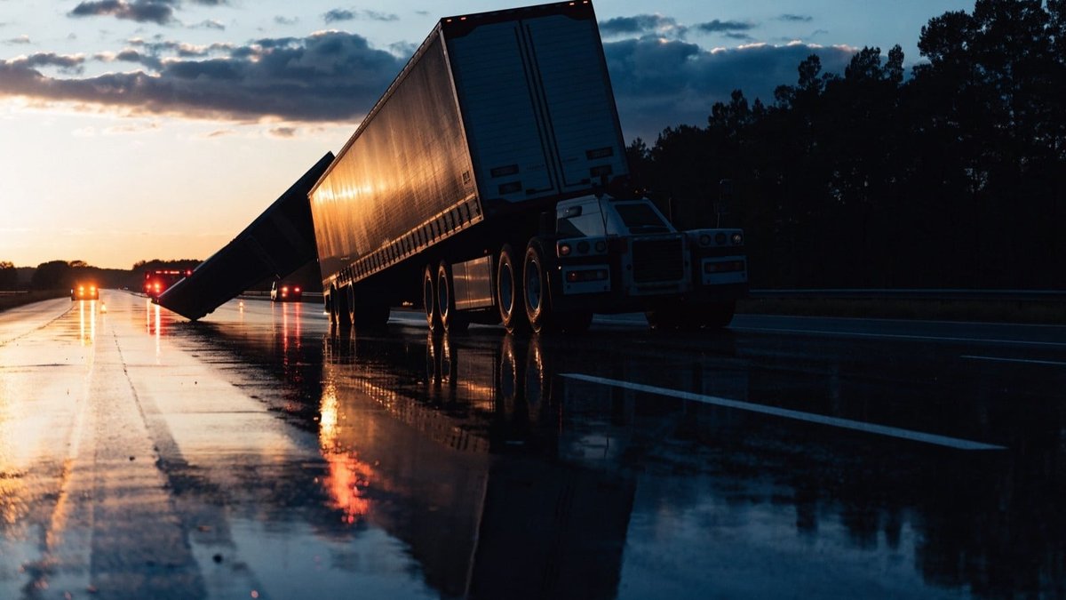 What a Jackknife Crash Can Reveal About Who Was at Fault