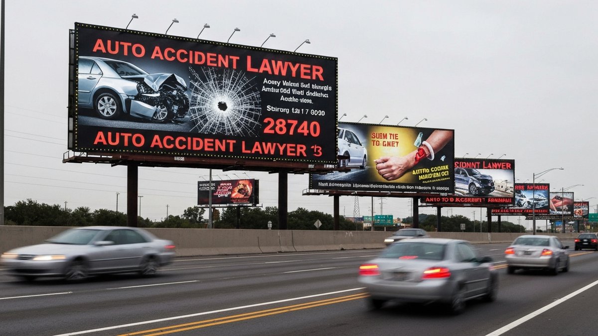 Why Auto Accident Billboards Fail: The Search Moment Takeover