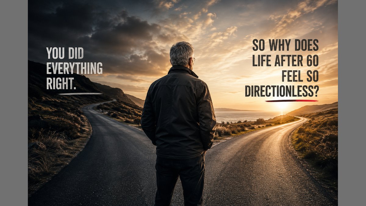 Why Life After 60 Can Feel Directionless Even When You've Done Everything Right