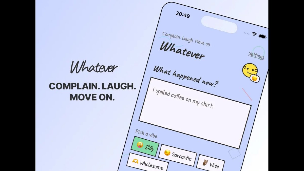 AI Venting App With Funny Responses for Everyday Frustrations Launched