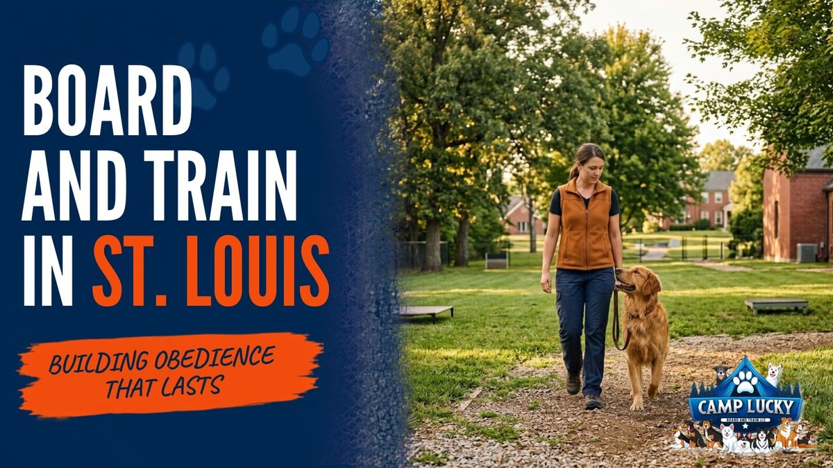 Board and Train St. Louis: Camp Lucky Explains Live-In Trainer Model