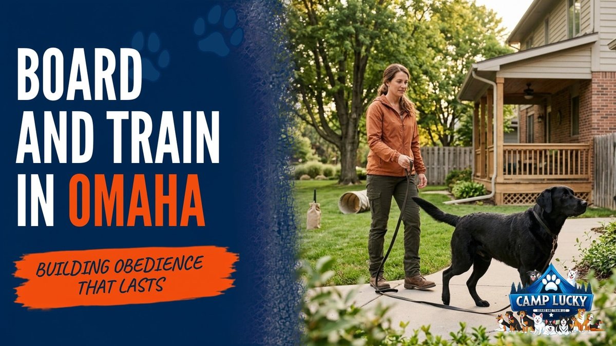 Board & Train: What Happens When a Dog Leaves Home - Omaha Trainer Explains