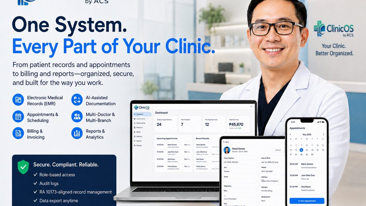 ClinicOS vs SeriousMD: Philippine Clinic EMR Platform Comparison Guide Released