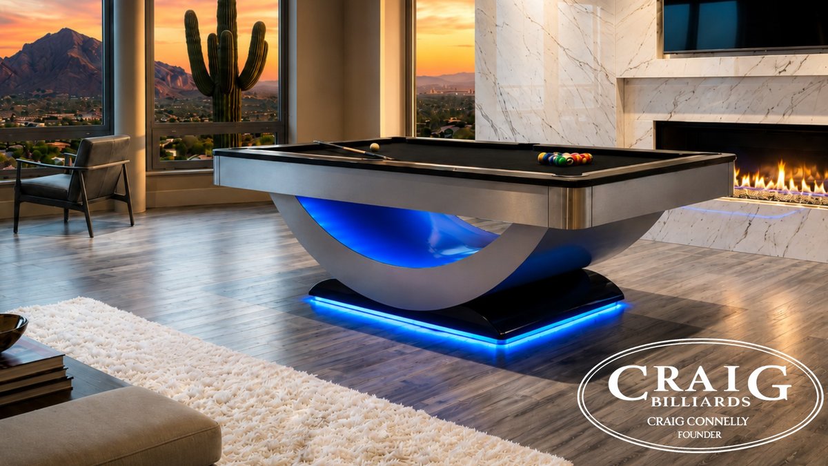 CRAIG BILLIARDS Launches New E-Commerce Site, Adds Olhausen Pool Tables