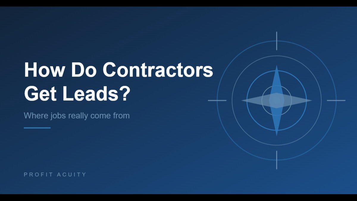 How Do Contractors Get Leads? Referrals, Search & AI Report Released
