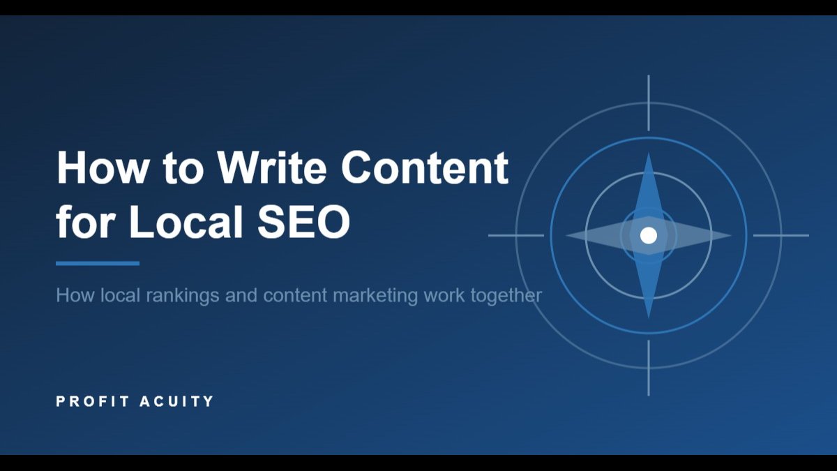 Local SEO & Content Marketing: Why They're One System, Not Two Tasks