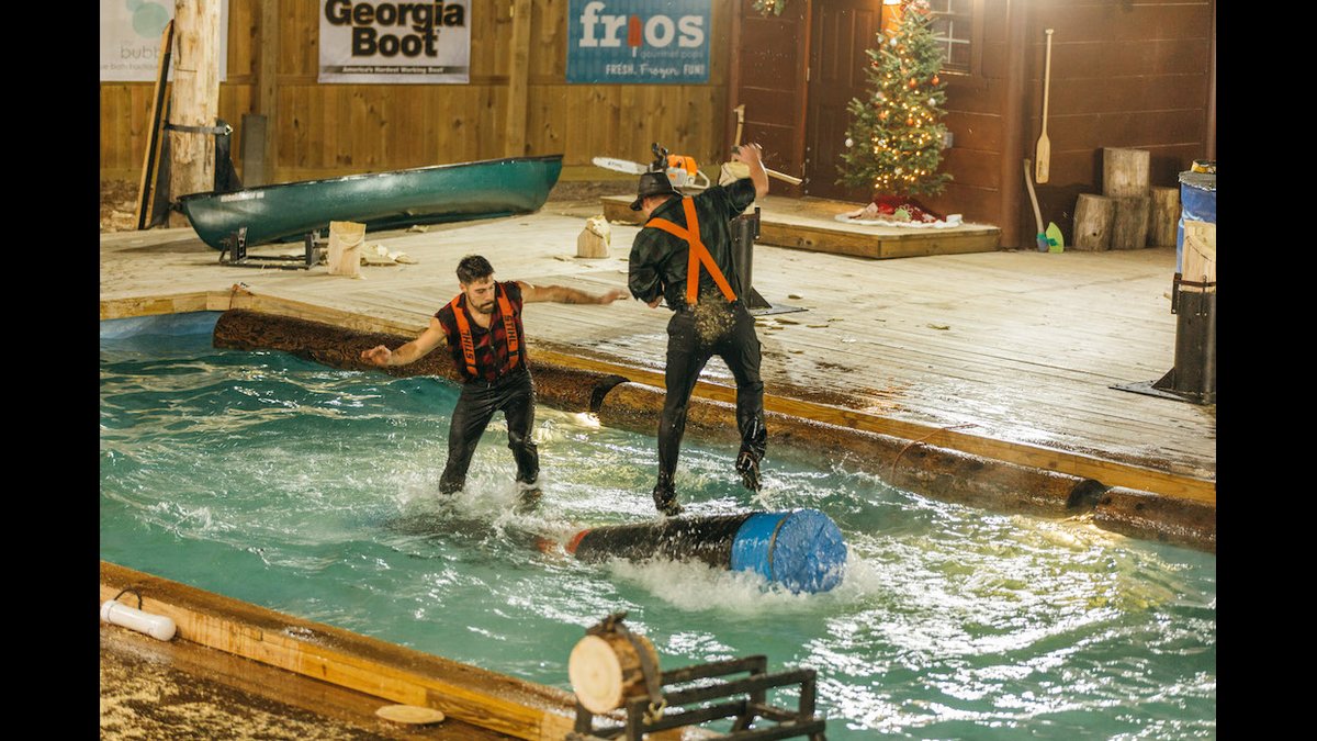 Paula Deen's Lumberjack Feud Show Ranks as Top Pigeon Forge Attraction
