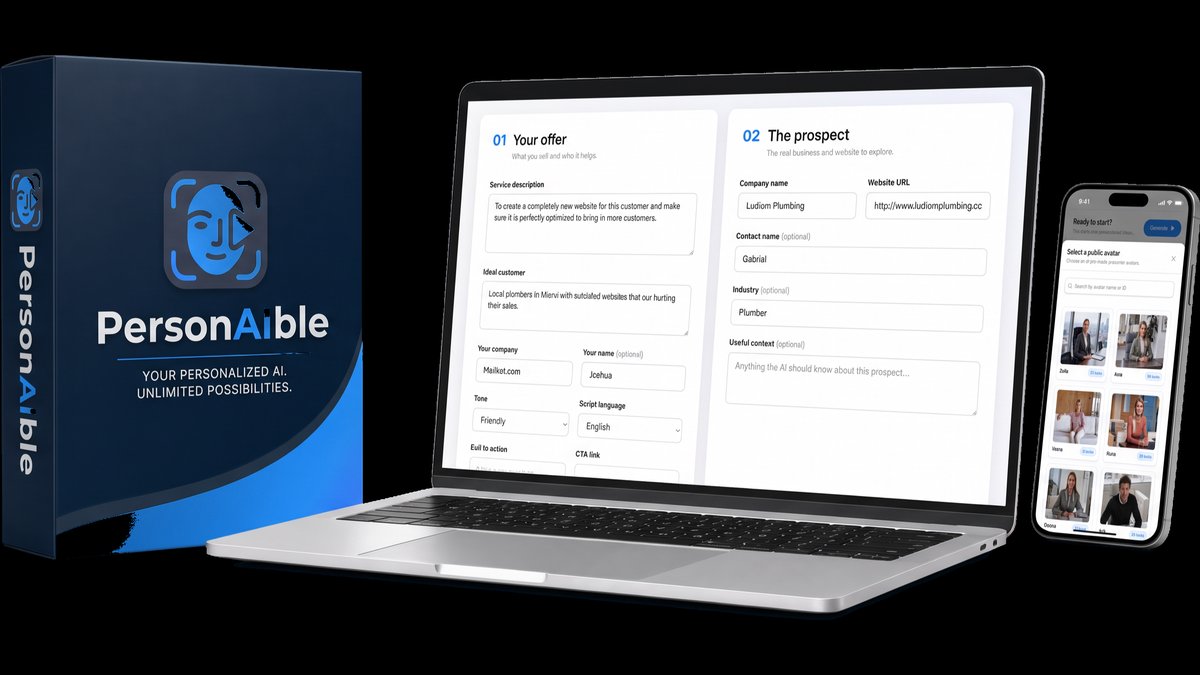 PersonAible By Joshua Zamora: $47 AI Outreach App & Software Launch 2026-Sep-16