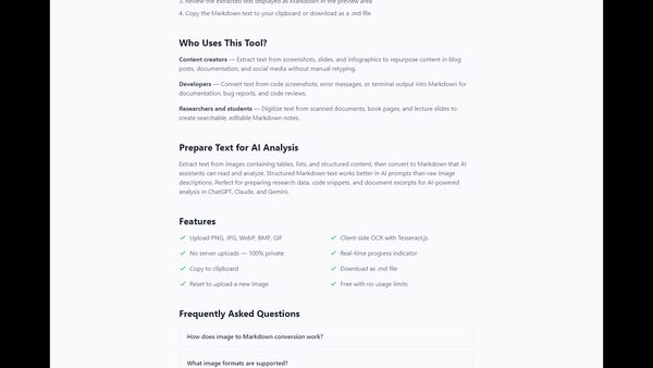 Privacy-First Markdown Toolkit for Modern Documentation & AI Workflows Announced