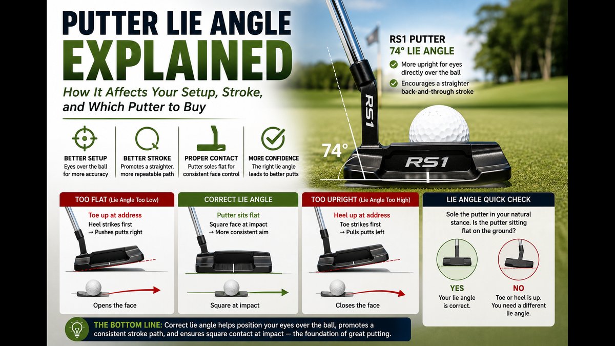 Putter Lie Angle Explained: New Guide Details Cause of Missed Putts