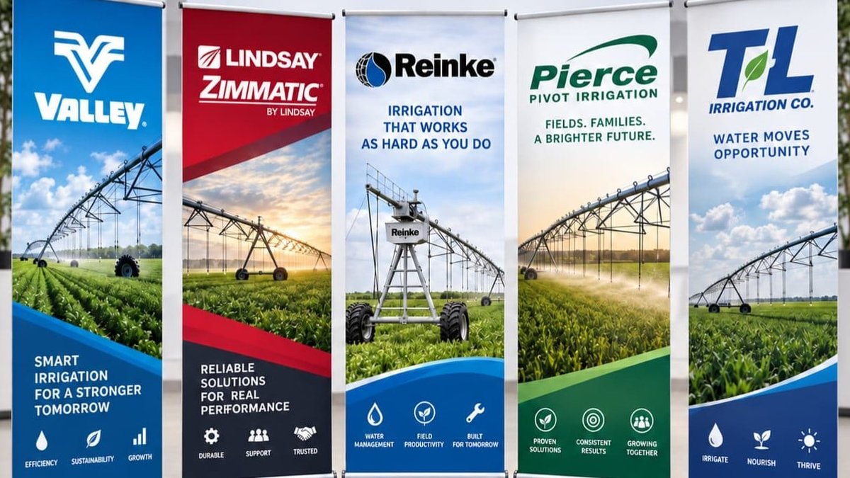 Reinke vs T-L vs Valley vs Zimmatic: Illinois Center Pivot Dealers Compared