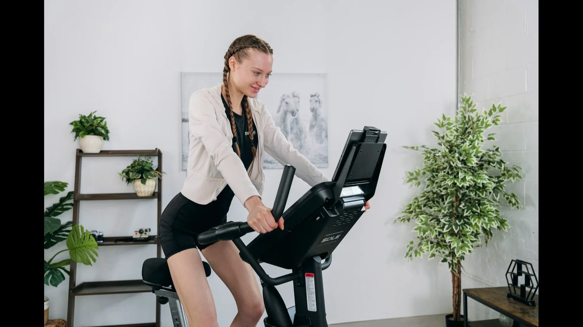 Upright Exercise Bike With Cooling Fans & 9-Inch LCD: SOLE B94 Announced