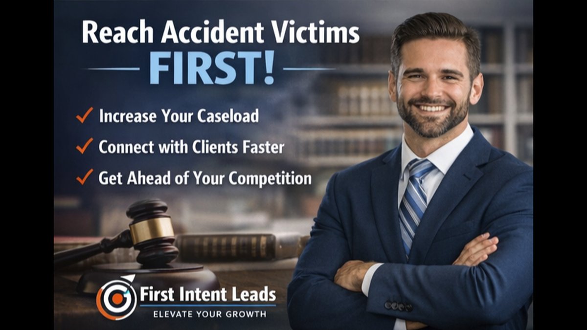 Washington MVA Case Lead Generation for Personal Injury Lawyers Service Announce