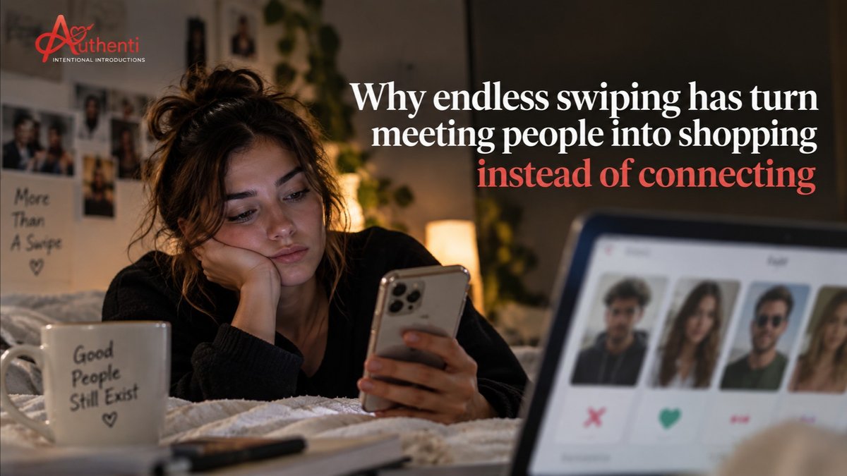 Why endless swiping has turn meeting people into shopping instead of connecting
