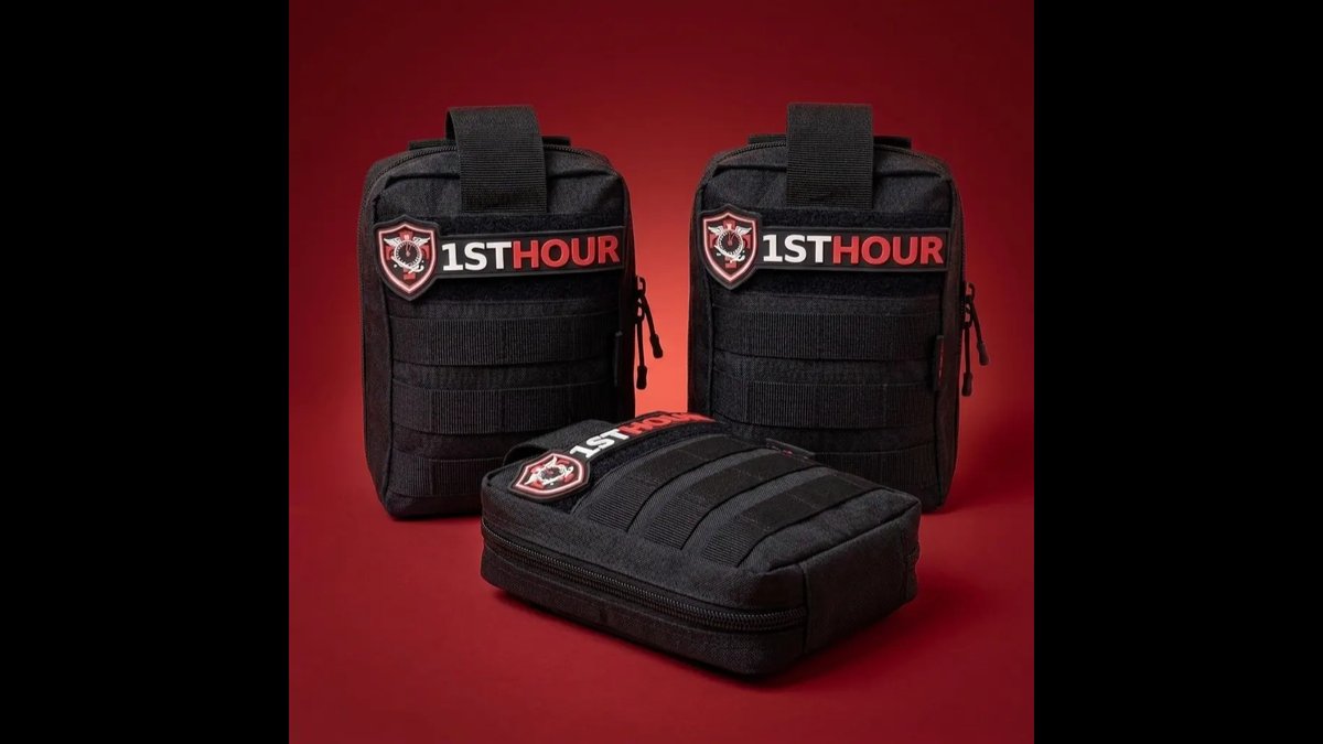 First Aid Trauma Kit with Tourniquet for Hunting Emergency Preparedness Launched