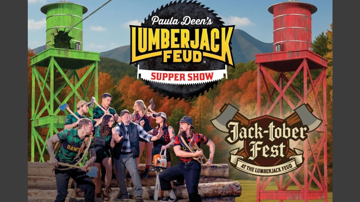 Introducing Jack-tober Fest at Paula Deen's Lumberjack Feud in Pigeon Forge