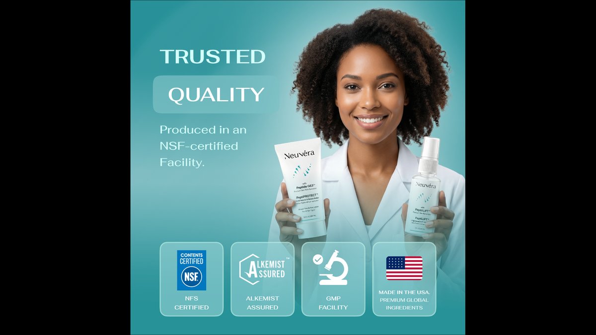 Neuvera Launches Patented Peptide G63 Skincare Bundle for Inflamed & Aging Skin