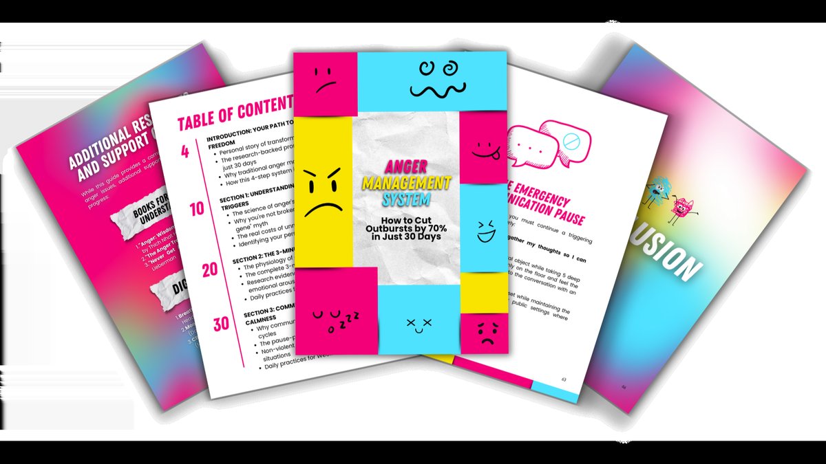 Parental Anger Management: Reset System with Trigger Mapping Workbook Released