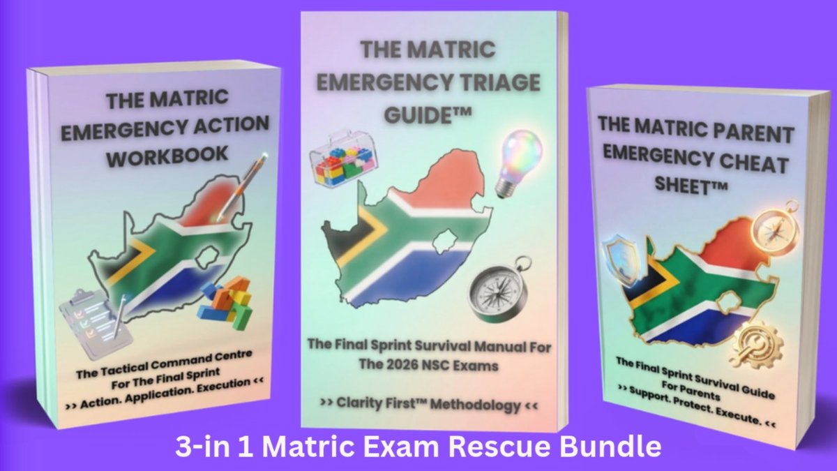 South Africa Matric Exam Prep 2026: Emergency Rescue Bundle Released